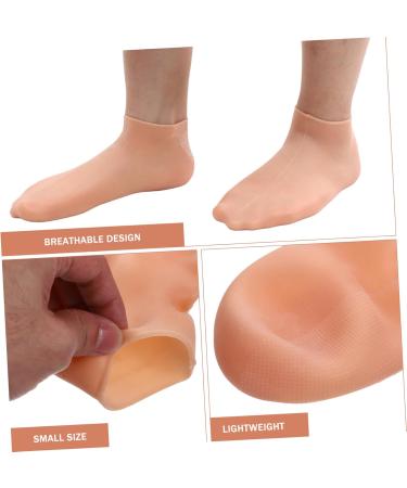 minkissy 10 Pairs Exfoliating Moisturizing Socks Heel Socks for Dry Cracked feet Cosmetics Socks Heel spa Socks Reusable Socks feet Care Socks Heel Protector Socks Pedicure Miss Foot sebs - Buy Online on GoSupps.com