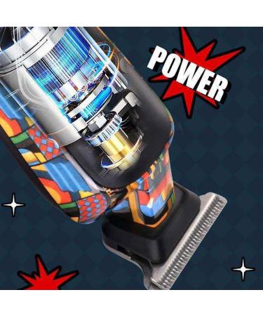 Multifunction Men's Professional Electric Hair Cutting Tool - USB Charging Trimmer with Graffiti Print - Buy Online on GoSupps.com