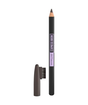 L'Or al Maybelline New York Express Brow Shaping Pencil 06 Black Brown Black Eyebrow Pencil and Brush