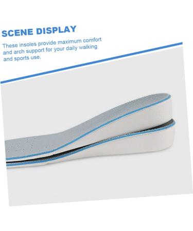 Height Increasing Insoles for Men & Women - Invisible Shoe Cushions for Comfort & Style - 1 Pair of Miss Eva 28.2x2.2cm - Buy Online on GoSupps.com