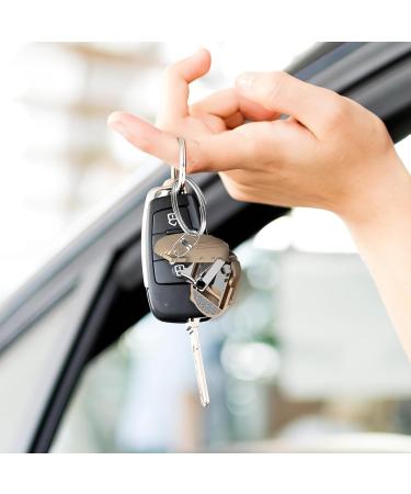 Wyttuubv Foldable Nail Clippers Keyring Nail Clippers Keyring Trim Fingernail Styling Tools Portable Stainless Steel Nail Cutter Pocket Toenail Cutter for Gold - Buy Online on GoSupps.com