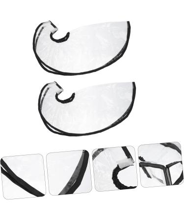 SKISUNO 2pcs Shampoo Funnel Puff Adjustable Hair Washing Apron Clear Hair Funnel Dye Ponytail Child Pe Major - Buy Online on GoSupps.com