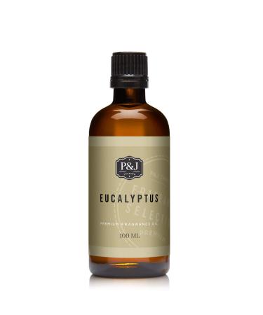 P&J Fragrance Oil - Eucalyptus Scented Candles Soaps Diffusers and More - 100ml