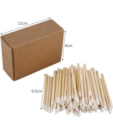 LIDEBLUE 100pcs Disposable Makeup Applicators Lipstick Applicators Applicator Lip Gloss Wand with Wooden Handle Lip Brushes for Lip Extension Application Makeup Kits - Buy Online on GoSupps.com