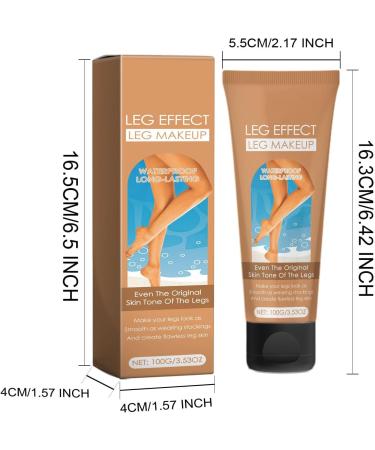 No Transfer Waterproof Leg Makeup Leg Makeup Lotion Waterproof Leg Makeup Tattoo Cover Waterproof Base For Body Makeup (#02 m) - Buy Online on GoSupps.com
