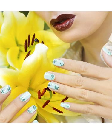Maitys 168 Piece Nail Polish Stickers Summer Full Wrap - Self Adhesive Nail Art Decal Strip with Nail File - Manicure Kit for Women & Girls - Buy Online on GoSupps.com