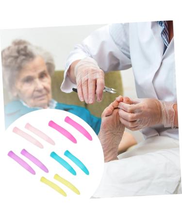 Healeved 15 Pairs Cuticle Nipper Handle Sleeve Pedicure Protection Cap - Buy Online on GoSupps.com