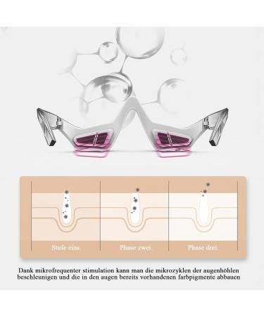 3D Eye Massage Device | Vibration Eye Care Mask for Swollen Eyes & Dark Circles | International Shipping - Buy Online on GoSupps.com