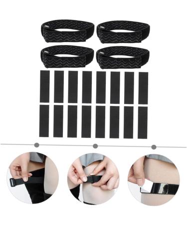 FRCOLOR Women's Knee High Boots Anti-Slip Elastic Straps Set | Adjustable Boot Straps for Secure Fit & Anti-Drop Solution | Long Barrel Polyester Stickers for High Boots - Buy Online on GoSupps.com