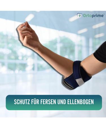 Ortoprime Pack 2: Anti-Decubitus Comfort Cups for Elbow & Heel - Support Against Pressure Ulcers & Sores - Ideal Bedridden Foot Pillow - Buy Online on GoSupps.com