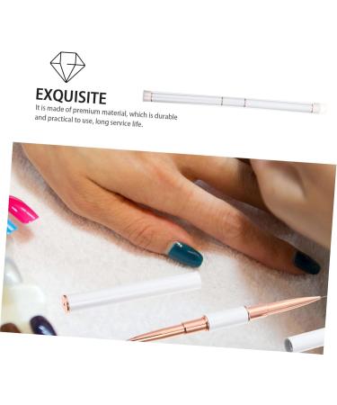 minkissy Pull Line Nail Art Pen Practical Marking Pen Nail Pen Eyebrow Mark Pens Nail Painting Drawing Pens Fine Tip Nail Art Nail Paint Brush Manicure Painted White Metal Brush Set - Buy Online on GoSupps.com