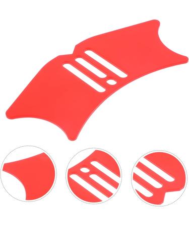 Ipetboom Eyeliner Aids Heated Lash Curler Silicone Molds Mascara Tool Aids Eyeliner Guard Miss Highlight Gel 10.3x3.8cm Red - Buy Online on GoSupps.com