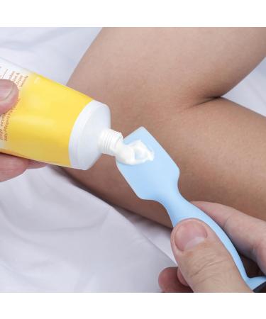Porceosy Silicone Diaper Cream Applicator with Suction Cup Hygienic & Convenient Sky Blue Ointment Tool for Diaper Rashes - Buy Online on GoSupps.com