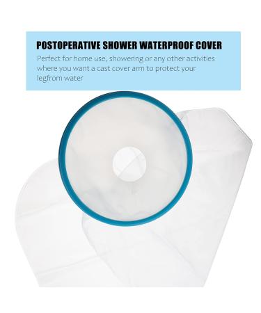 DOITOOL Foot Sleeve for Shower - White Waterproof Leg Cast Cover for Injured Foot - Buy Online on GoSupps.com