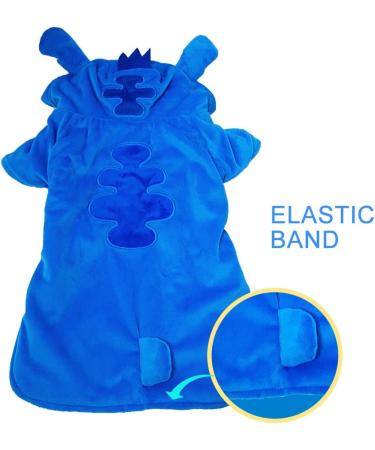 Gimilife Dog Hoodie Xmas Pajamas | Pet Costume for Small Medium Large Dogs and Cats | Disney Stitch Cartoon Halloween & Winter Outfit - 2XL - Buy Online on GoSupps.com