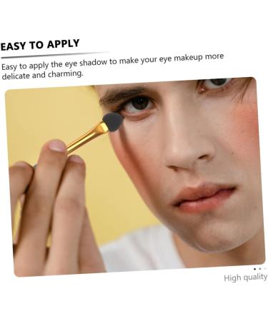 Didiseaon 20pcs Double Ended Eyeshadow Brush Flat Eyeshadow Brush Lids For Eyeshadow Sponge Plastic Rayon - Buy Online on GoSupps.com