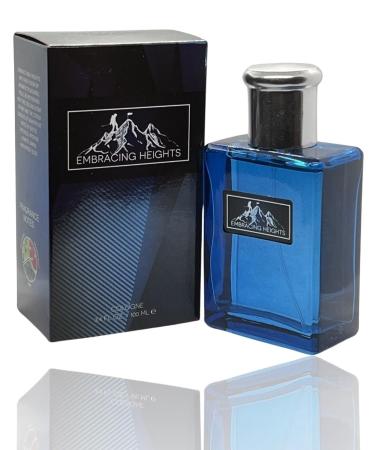 EMBRACING HEIGHTS Cologne for Men 3.4 fl oz Mint Grapefruit and Patchouli Scent