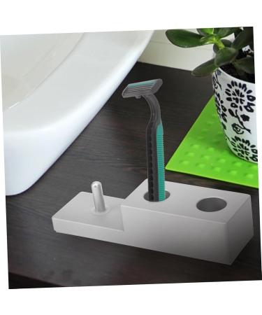 Didiseaon Zinc Alloy Razor Holder - 1pc Shaver Base for Men | Durable Beard Brush Stand for Stylish Grooming - Buy Online on GoSupps.com
