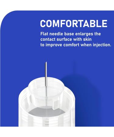 4mm 32G Micro-Click Universal Insulin Pen Needles 4mm (100 Count) - For Ozempic Saxenda Insulin and Other Medications - Buy Online on GoSupps.com