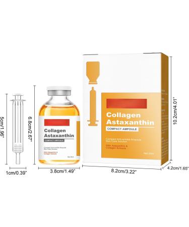 Ampoules De S rum D'astaxanthine 30ml Ampoule Coup D Eclat Visage Lifting Serum D'astaxanthine Pour Aider R duire Les Rides Et Ridules Raffermir Et Lifter La Peau - Buy Online on GoSupps.com