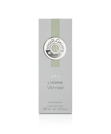 L'Homme Vetyver by Roger & Gallet for Men 3.3 oz Eau de Toilette Spray - Buy Online on GoSupps.com