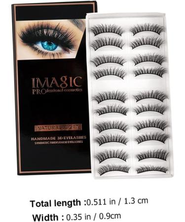 30 Pairs Fake Eyelashes Fake Lashes False Eyelashes Natural False Lashes Makeup Cosmetic Drama Lashes Fake Fur Lashes Natural Eyelashes Dense Eyelashes Thick Eyelash Chemical Fiber Healeved - Buy Online on GoSupps.com