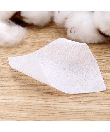 Portable Cleansing Cotton 400pcs Organic Cotton Pads Makeup Cotton Wipes Makeup Napkins Remover Organic Coton Wipes Natural Cosmetic Squares Puff Soft Comfortable (Color : White Size : 5 * 6) 5*6 White - Buy Online on GoSupps.com