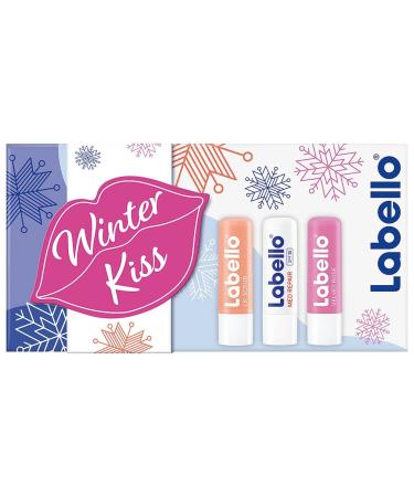 Labello Winter Kiss gift set care set for winter with SPF moisturizing lip care set with peeling labelo and more 1 piece (1 Pack) - Buy Online on GoSupps.com
