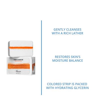 Baxter of California Vitamin Cleansing Bar for Men | Citrus & Herbal Musk | All Skin Types | 7 Oz | Holiday Gift Guide - Buy Online on GoSupps.com