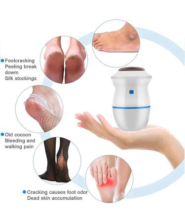 Brizoft - Brizoft Electric Foot Grinder Brizoft Foot Shaver 2024 New Electric Foot Grinder Skin Hard Rupture Skin Trimmer Dead Skin Electric Callus Remover for Feet Rechargeable (2Pcs) - Buy Online on GoSupps.com