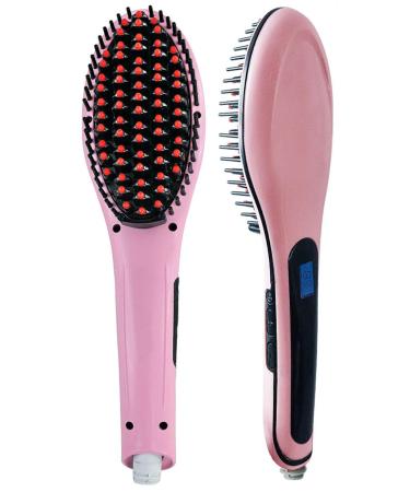 Professional Hair Straightener & Detangler Brush