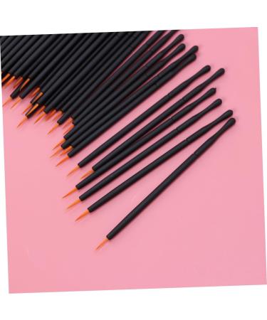 Beavorty 200 pcs Makeup Tools Eyeliner for Girls Disposable Eyeliner Applicator makeup brush mediumx2pcs Blackx2pcs - Buy Online on GoSupps.com