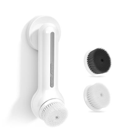 Electric Facial Cleansing Brush: Face Brushes for Cleansing and Exfoliating - Spin Face Cleansing Brush with Wall Holder - Rechargeable Face Scrubber with 6 Speeds Adjustment