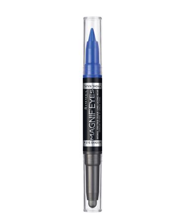 Rimmel London Magnifeyes Double Ended Shadow + Liner - 004 Dark Side of Blue | International Shipping Available - Buy Online on GoSupps.com
