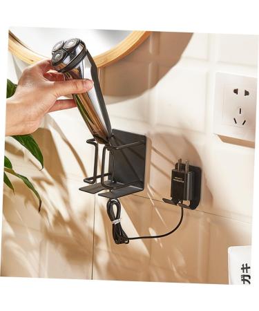 Alipis Electric Shaver Holder & Organizer - Metal Wall Stand for Toothpaste & Shavers | Durable Carbon Steel - Buy Online on GoSupps.com