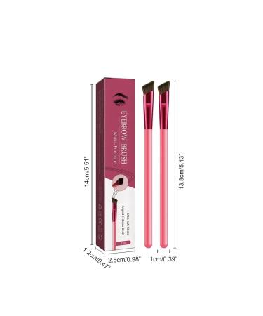 Multifunctional Eyebrow Powder Brush & Eyeliner Brush - Fine Angled Cosmetic Tool for Precise Makeup Application | Ideal for Eyebrows Eyelids and Lips - Buy Online on GoSupps.com