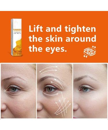 2PCS Turmeric Eye Cream Stick For Eye Bags Eye Balm Stick Hydrating Moisturizing Eye Repair Skin Care - Buy Online on GoSupps.com
