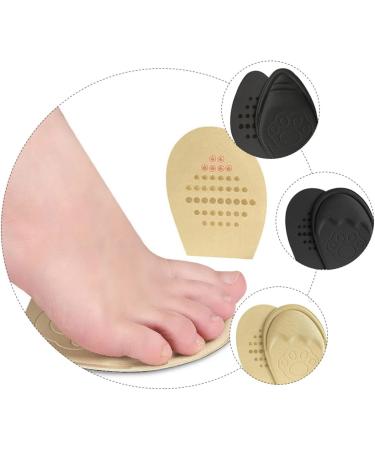 FOMIYES Forefoot Half Size Insoles - 8 Pairs Cushion Pads for Black Heels & Plantar Support - Sticky Foam Shoe Inserts for Comfort - Buy Online on GoSupps.com