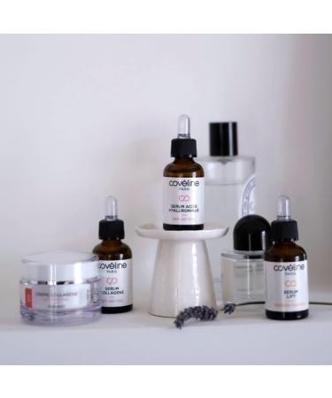 Cov line Paris Pepti Power Anti-Aging Cream - Hyaluronic Acid Facial Care for Mature Skin - Day/Night Regeneration - 50 ml Made in France - Buy Online on GoSupps.com