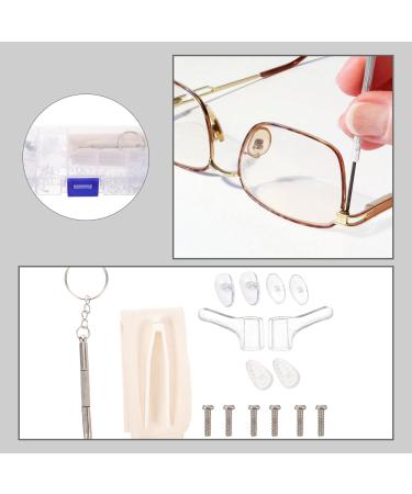 Lurrose Glasses Repair Set - Slide-Resistant Silicone Screwdriver & Ear Handles for Sunglasses & Reading Glasses | International Shipping Available - Buy Online on GoSupps.com