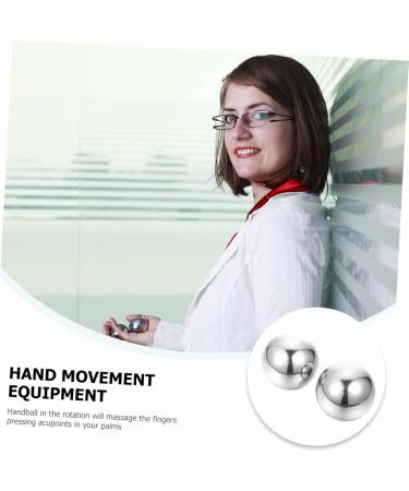 Healeved Stainless Steel Baoding Balls - Chinese Hand Exercise & Relaxation Fitness Balls for Health and Wellbeing - Buy Online on GoSupps.com