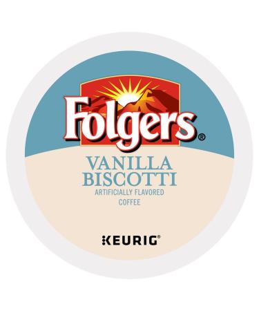 Folgers Gourmet Selections Vanilla Biscotti Coffee K-Cups by Folgers