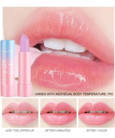 SWEETSHION Magic Temperature Color Change Lipstick - Long Lasting Moisturizing Lip Balm for Girls | Waterproof & Nutritious Formula | 1PC Lip Balm B-02 - Buy Online on GoSupps.com