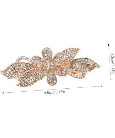 minkissy hair jewelry spring hair clips for women barrettes for women metal hair clips for women barrettes for thick hair rhinestone hair clip the flowers Accessories white bride alloy - Buy Online on GoSupps.com