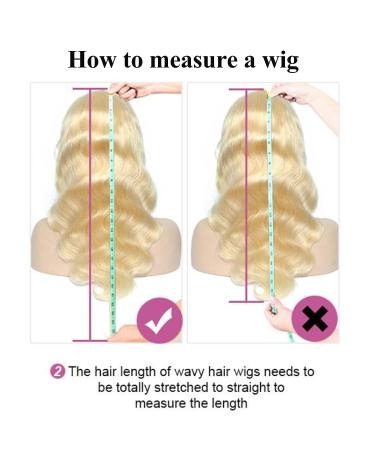 613 Blonde Lace Front Wig 10a Brazilian Body Wave HD Transparent Lace Wig - 20 inch - Buy Online on GoSupps.com