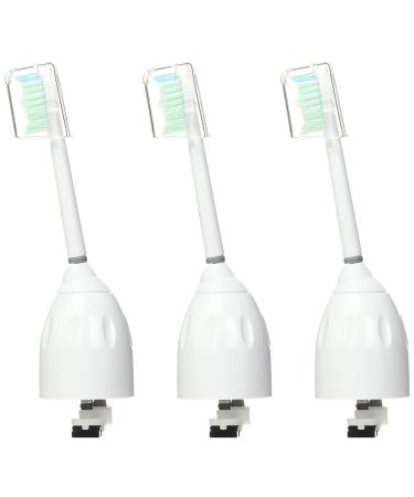 Philips Sonicare E-Series Replacement Toothbrush Heads - 3 Pack, White | HX7023/30 - Buy Online on GoSupps.com