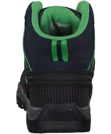 CMP Unisex Children's Rigel Mid Shoe WP - Trekking & Hiking Boots in Blue Gecko (35 EU) - Buy Online on GoSupps.com