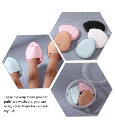 15 Pieces Finger Puff Mini Makeup Puff Set - Perfect for Foundation Concealer Cream & Eye Shadow - Beauty Tools for Flawless Skin - Buy Online on GoSupps.com