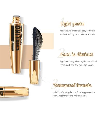 4D Silks Fiber Lash Mascara Natural Smudges Proof Mascara Lengthening And Thick Long Lasting No Clumping Formula 10ml B00pfct036 (Gold One Size) 10 ml (Pack of 1) Gold - Buy Online on GoSupps.com