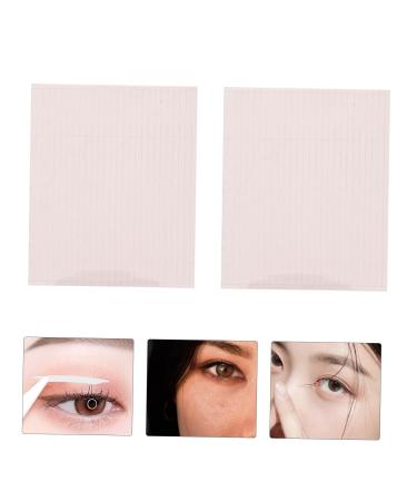 minkissy 12 Sheets Tape Eyelid Stickers Double Eyelid Sticker Pink Invisible Fiber Strip - Buy Online on GoSupps.com